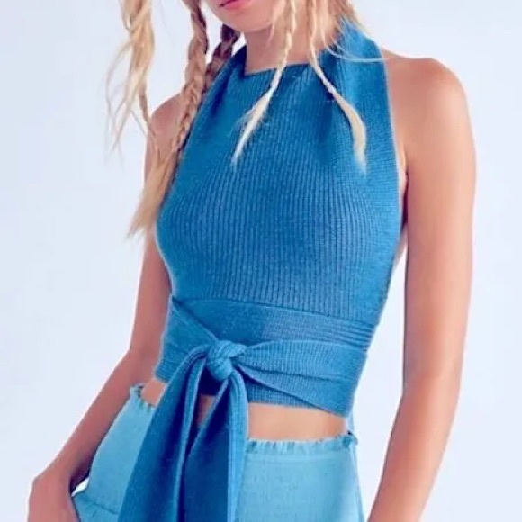 FP Beach Cropped Convertible Wrap Top - Picture 6 of 7